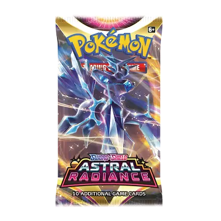 Pokemon Sword & Shield Astral Radiance Booster Pack Art 5