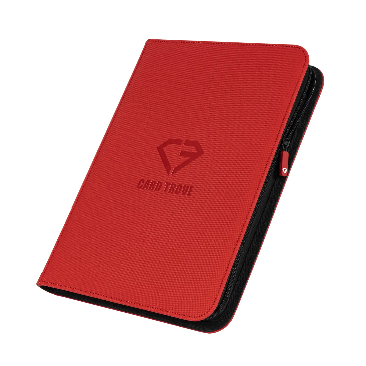 9-Pocket Karten-Binder Rot – Premium-Binder für 360 Sammelkarten, spritzwasser- und stoßfest.