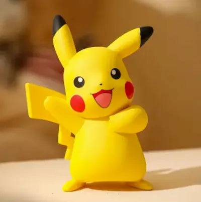 Eine entzückende Pokémon-Figur von Pikachu, einer beliebten Figur, perfekt für Pokémon-Fans und Sammler.
