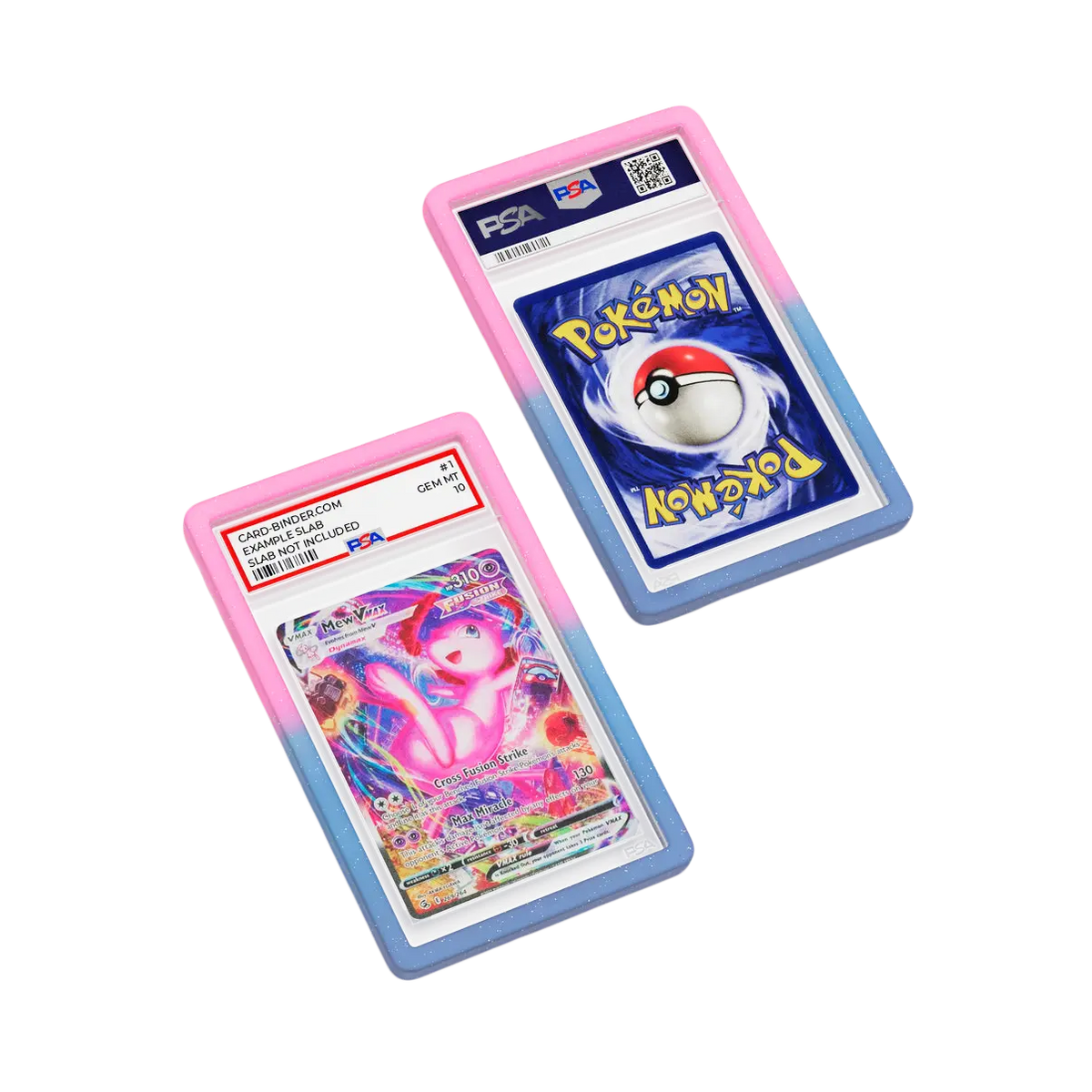 PSA Slab Guard - Starlight with colorful gradient on Pokémon cards for slab protection.