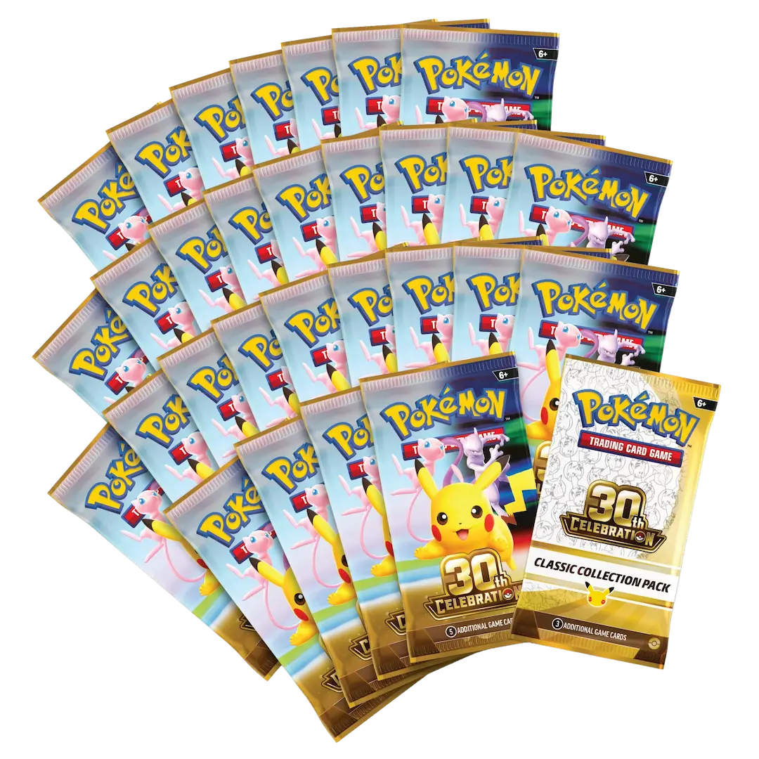 Pokémon TCG 30th Celebration Ultra Premium Collection - Day Out featuring classic collection packs.