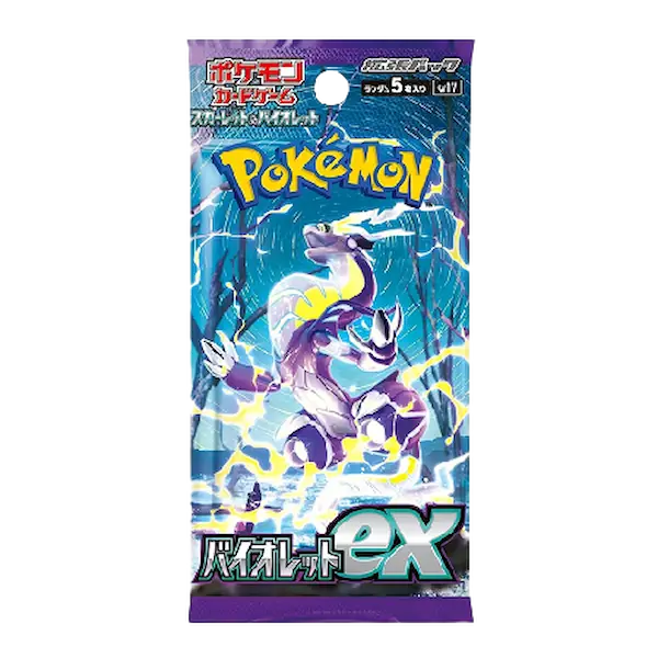 Pokemon Japanse Violet EX Booster Pack