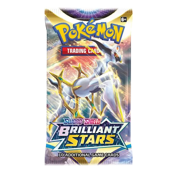 Pokemon Épée & Bouclier Étoiles Brillantes Paquet de Booster Art 1