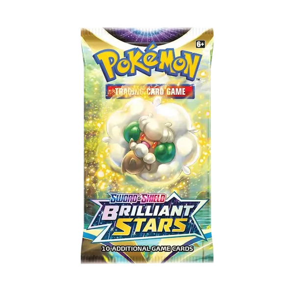 Pokémon Schwert & Schild Strahlende Sterne Booster-Pack Design 3