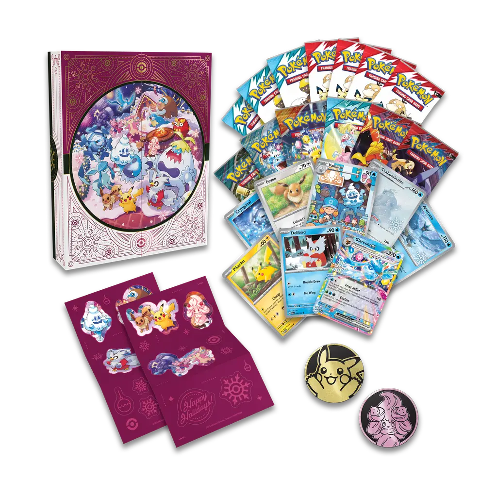 alt
Adventskalender 2025 mit Pokémon-Karten, Sammlerstücken und festlichen Illustrationen.
