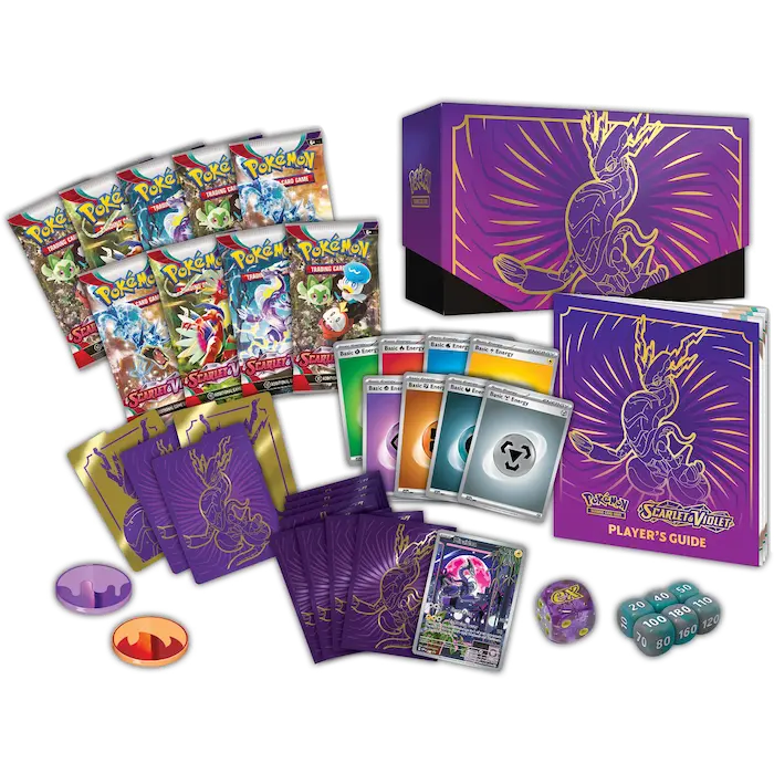 Pokémon Scarlet & Violet Elite Trainer Box - Miraidon inhoud