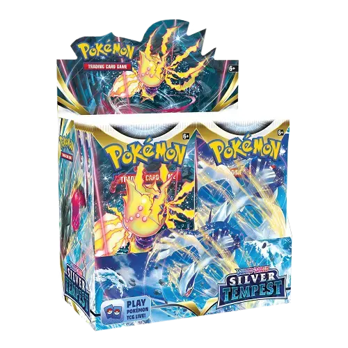 Pokemon Sword & Shield Silver Tempest Booster Box