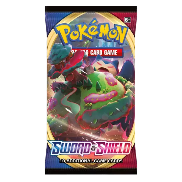 Pokemon Sword & Shield Basis set Booster Pack art 2