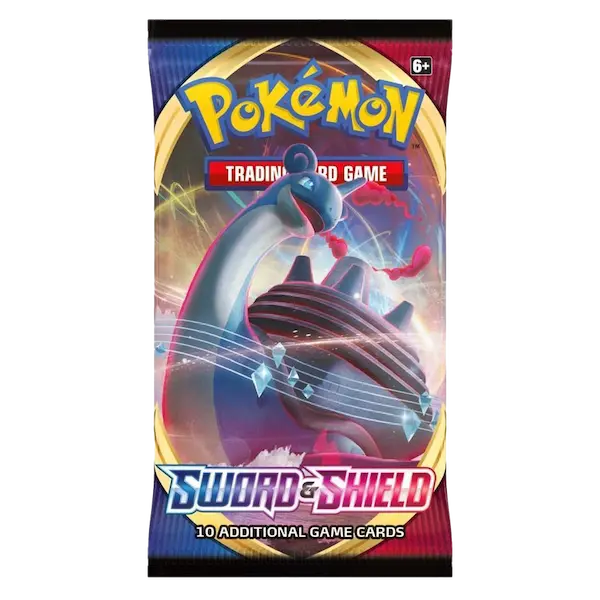Pokemon Sword & Shield Basis set Booster Pack art 3