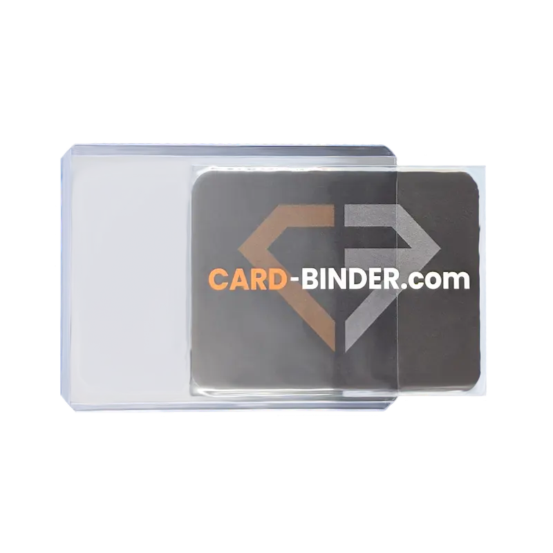 Standard Size Toploaders from cirdbinder.com for storing trading and gaming cards securely.