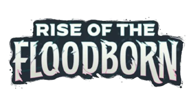 Logo du Set 2 : Rise of the Floodborn du jeu de cartes à collectionner Disney Lorcana.