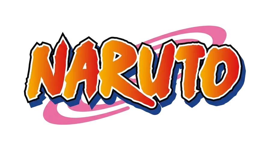 Naruto logo representing the iconic anime series and its Naruto Mythos trading card game expansion.