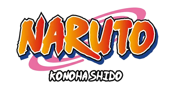 Logo of Naruto Mythos Konoha shido, representing the Trading Card Game's essence and themes.