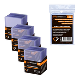 Bundel van 100 standaard formaat toploaders + 100 penny sleeves