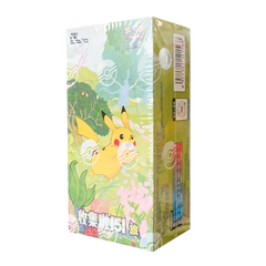 Sammle die 151 Journey Chinese Slim Booster Box mit Pikachu, perfekt für Pokémon-Sammler.