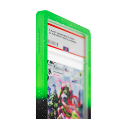 PSA Slab Guard - Aurora in radiant green and black gradient, perfect for protecting PSA Slab.