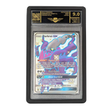 PSA Slab Bumper - Black protecting a graded Pokémon Darkrai GX card displayed in a sleek holder.