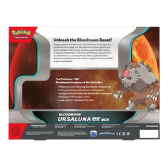 "Bloodmoon Ursaluna EX Box Rückseiteninformationen"