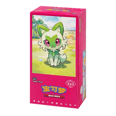 "Gem Pack VOL.1 Chinesische Booster Box mit einer niedlichen Pokémon-Illustration auf der Verpackung."