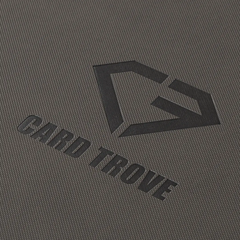 12-Pocket Card Binder - Trove Limited logo close-up on premium textured finish.