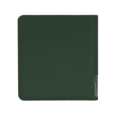 Reliure pour cartes à 12 pochettes, verte, au design robuste et premium, pour ranger 480 cartes à collectionner standard.