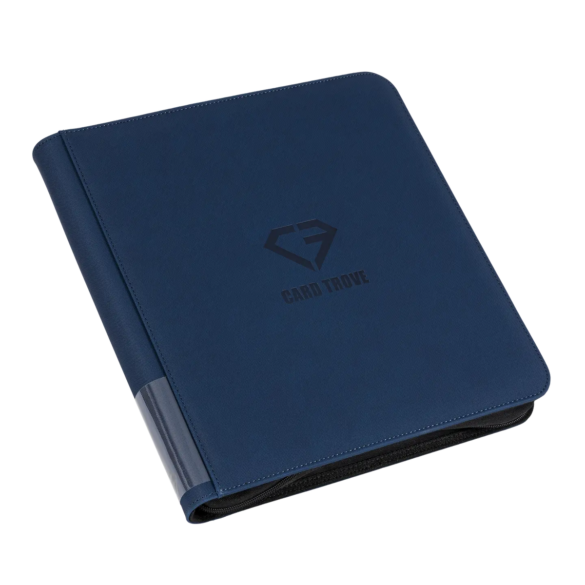 12-Pocket XL Card Binder Blue, premium binder for standard trading cards, stylish and sturdy design.