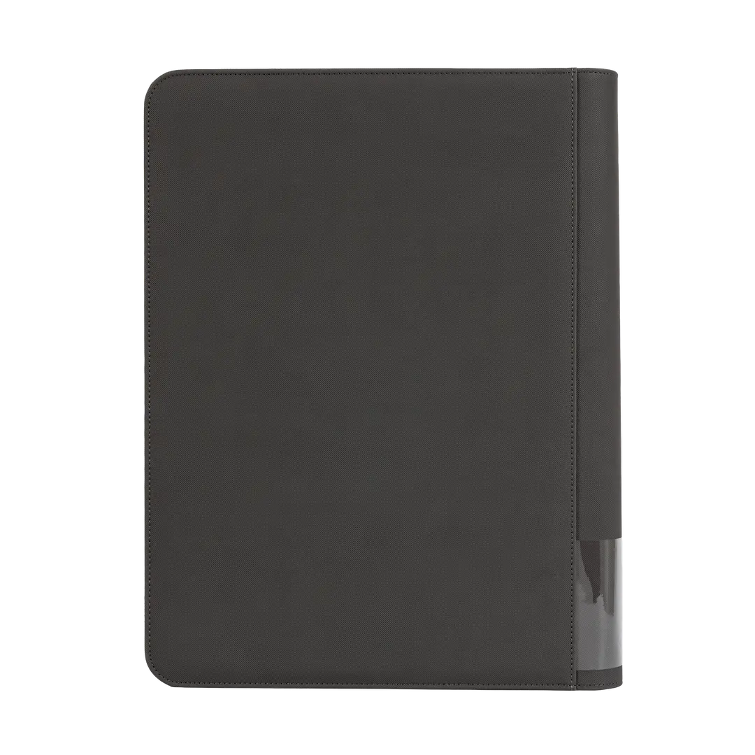 16-Pocket DEX Karten-Binder im schlanken schwarzen Design zur Aufbewahrung von Sammelkarten.