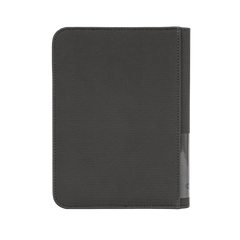Oversized Jumbo Card Binder in black design with ultra clear sideloading compartments for 40 jumbo trading cards.