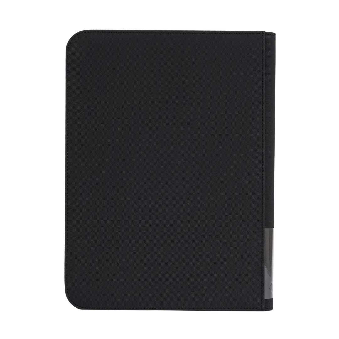 9-Pocket Karten-Binder Schwarz zur sicheren Aufbewahrung und Organisation von bis zu 360 Sammelkarten.
