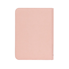 9-Pocket-Kartenbinder Pink in Pastellrosa, für die Aufbewahrung von Standard-Sammelkarten.