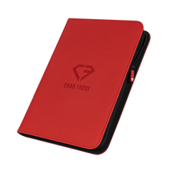 9-Pocket Karten-Binder Rot – Premium-Binder für 360 Sammelkarten, spritzwasser- und stoßfest.
