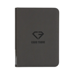 9-Pocket Karten-Binder – Trove Limited mit Logo, Premium-Binder für bis zu 360 Sammelkarten, robustes Design.