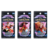 Rise of the Floodborn Japanisches Booster Pack mit Disney Lorcana Charakteren.