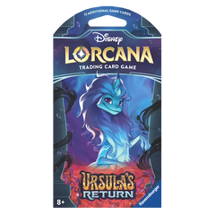 Ursula's Return Sleeved Booster pack for Disney Lorcana trading card game featuring a magical design.