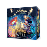 "Whispers in the Well Illumineer's Trove Disney Lorcana ruilkaartspeldoos met Disney-personages."