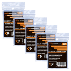 500er Pack exakt passende Soft Card Sleeves