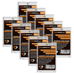10er-Pack magnetische Kartenhalter