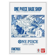 alt
One Piece BASE SHOP Limited Card Collection Vol. 1 Werbegrafik mit Charakteren aus dem One Piece Kartenspiel.