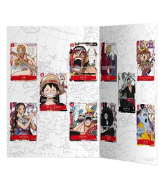 alt
One Piece 25th Anniversary Collection mit Sammelkarten der Strohhutpiraten in einem Premium-Kartenheft.