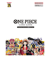 alt
One Piece 25th Anniversary Collection Premium Card Game mit ikonischen Charakteren und lebendigen Illustrationen.