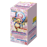 alt
Memorial Collection Japanische Booster Box mit One Piece TCG Design und 24 Booster-Packs.