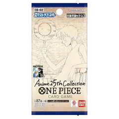 25. Kollektion Japanisches Booster-Pack mit One Piece TCG Sammelkartenspiel, enthält 6 einzigartige Karten.