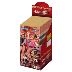 Heroines Edition Japanese Booster Box featuring 24 booster packs for One Piece TCG card game.