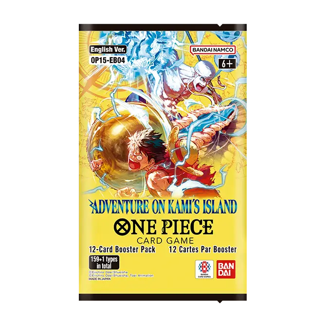 OP15-EB04 Double Pack Set Vol.10 featuring Adventure on Kami's Island for the One Piece Card Game.