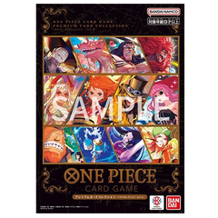 Collection de cartes premium Meilleure sélection vol.4 avec des illustrations de personnages populaires de One Piece.