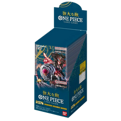 Pillars of Strength Japan Booster Box mit 24 Booster-Packs, jedes mit 12 einzigartigen Karten aus One Piece OP-03.