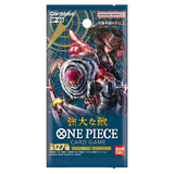 "One Piece OP-03 Pillars of Strength Japanische Booster Box mit lebendigen Charakterillustrationen und detailreichen Designs."