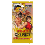 "Boîte d'extension Japanese Kingdoms of Intrigue mettant en vedette des personnages de One Piece et des illustrations vibrantes."
