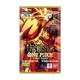 alt
One Piece TCG The Best Volume 2 Booster Box mit buntem Design und Charakteren, enthält 10-Karten-Boosterpack.