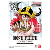 alt
One Piece Day 25 Promo Collection mit Monkey D. Luffy Promotion-Karte und Design.